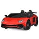 Дитячий двомісний електромобіль Lamborghini Aventador 200W M 5738AL(24V) (Червоний) - зображення 1