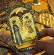 Золотое Таро Райдера-Уэйта Gold Foil Tarot колода для гадания / предсказаний, золотистый "S" (86780684) - изображение 3