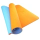Коврик для йоги U-Powex Yoga mat Orange/Blue 183х61х0.6 (UP_1000_TPE_Or/Blue) - изображение 1