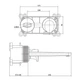 Смеситель-кран для раковины CERSANIT INVERTO S951-302 - изображение 7
