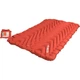 Надувной двойной коврик Klymit Insulated Double V (цвет Orange) - изображение 2