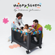Ліжко-манеж Kinderkraft Joy 2 Happy Shapes (KLJOY02HAP00000) (5902533925599) - зображення 9