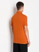 Поло длинное мужское Armani Exchange 686328855 S Оранжевое (1159807211) - изображение 2