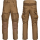 Штаны, брюки Mil-Tec 10516819 Chimera Combat Pants - coyote размер S - изображение 1