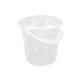 Відро господарське Asude Plastik 15л, прозорий (ASD104) - зображення 2