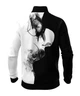 Спортивная олимпийка RIGO DUST Black-White 4XL - изображение 3