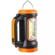 Ліхтар кемпінговий світильник XBL 818C-3W+COB акумуляторний. Колір: помаранчевий - зображення 1