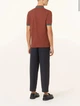 Чоловіче поло Fred Perry Twin Tipped Shirt Коричневий розмір L - зображення 4