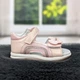 Босоніжки дитячі для дівчинки BBT Kids рожеві із закритою п'ятою 23 р (14.8 см) 5401 - зображення 3