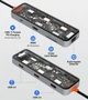 Док-станция TOTU 8-в-1 типа C с портом 4K HDMI, Ethernet, 100 Вт PD USB-C Power Delivery, 2хUSB 3.0, 1хUSB 2.0, SD/TF, для MacBook и других ноутбуков - изображение 8