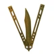 Сувенірний ніж «Метелик LEGASY», Золото - изображение 4