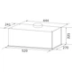 Витяжка кухонна GRANADO Palamos 3603-1200 black LINE (GCH516311L) - зображення 7