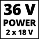 Газонокосилка Einhell GE-CM 36/48 Li M - Solo, 36В, PXC, 48 см, мульчирование (без АКБ и ЗУ) (3413054) - изображение 5