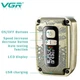 Аккумуляторная сеточная электробритва с LED дисплеем VGR V-337 шейвер для идеальной гладкости Waterproof IPX6 - изображение 4