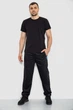 Спорт штани чоловічі, колір чорний, 244R4932, 4XL - зображення 2