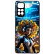 Противоударный TPU+PC Чехол Prisma Ladies для Xiaomi Redmi Note 11 (Global) / Note 11S Cyberpunk - изображение 1