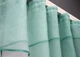 Штори кухонні VR-Textil №091к з ламбрекеном 260х170 см Білий з бірюзовим (52-0943) - зображення 5