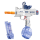 Водяний пістолет електричний акумуляторний Electric Water Gun UZI SMG синій, іграшковий водний пістолет для дітей - зображення 2
