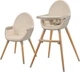 Стульчик для кормления 2 в 1 Kinderkraft Fini 2 Beige (KHFINI02BEG0000) (5902533924493) - изображение 1
