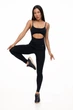 Спортивный женский комбинезон Designed for Fitness AMORE NERO L - изображение 1
