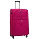 Чемодан на колесиках текстиль Wings розовый 6802/4 rose red (S) - изображение 1