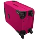 Чемодан на колесиках текстиль Wings розовый 6802/4 rose red (S) - изображение 4