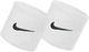  Frotki na rękę Nike Swoosh Wristbands White (845840057971) - obraz 1