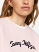 Світшот жіночий Tommy Hilfiger WW0WW42615-TIO XS Рожевий (8720636799346) - зображення 4