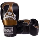 Перчатки боксерские кожаные TOP KING Empower TKBGEM-01 (размер 8 oz, Белый-золотой) - изображение 5