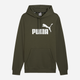 Худи утепленное мужское Puma Ess Big Logo Hoodie 58668708 S Зеленое (4067981077731) - изображение 5