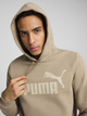 Худи мужское Puma Ess Big Logo Hoodie 58668713 XL Бежевое (4067981272792) - изображение 4