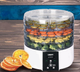Сушилка 12 л для овощей и фруктов мяса рыбы электрическая Liberty FD-3314W 600 Вт таймер LED-дисплей, 4 лотка, дегидратор пищевой - изображение 1