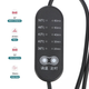 Маска для сна шелковая с подогревом от USB - изображение 4