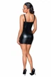 Сукня під латекс Noir Handmade F254 Powerwetlook mini-dress Чорне L - зображення 4