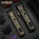 Профессиональный набор для стрижки волос VGR V-670 машинка для стрижки и триммер со сменными насадками - изображение 3