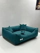 Лежак для собак c бортами TailorHouse-7 Бирюзовый 100*120 см - изображение 5