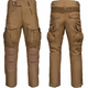 Тактические штаны, брюки Mil-Tec Chimera Combat Pants - coyote 10516819 размер L - изображение 2