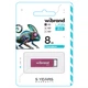 Флеш память флешка Wibrand Chameleon 8Gb USB 2.0 Pink (WI2.0/CH8U6P) - изображение 2