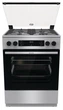 Gorenje Плита комбінована, 71л, 60x60см, дисплей, чавун,з кришкою, програматор IconLed,нерж - изображение 1
