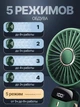 Вентилятор акумуляторний бездротовий 5-швидкостей 1800 mAh Green - зображення 4