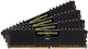 Pamięć RAM Corsair DDR4-2400 65536MB PC4-19200 (Kit of 4x16384) Vengeance LPX Black (CMK64GX4M4A2400C14) - obraz 1