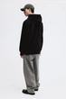 Худі вільного крою H&M Oversized Fit M чорний 1099512001 - зображення 4