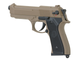 Страйкбольний пістолет Cyma Beretta M92F/M9 CM.126 AEP Tan - изображение 8