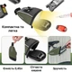 Велосипедная сумка подседельная velcro светоотражающая ROCKBROS C99 Зеленый (RB-C99-4667) - изображение 3