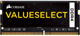 Оперативна пам'ять Corsair SO-DIMM DDR4-2133 16384MB PC4-17000 Value Select (843591068147) - зображення 1