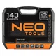Neo Tools Набір інструменту, 143шт, універсальний, CrV та S2 - изображение 2