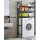Полка стеллаж напольная над стиральной машиной Laundry Rack (399 WR) Черный - изображение 3