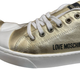 Жіночі кеди низькі Love Moschino JA15473G0EIF-0900 39 Золотисті (8054400664081) (955555901050797) - Уцінка - зображення 5