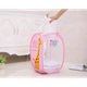 Оргнайзер для зберігання іграшок UKC Baby Play складана з боковою кишенею 30х48 см Рожева (00336-pink) - зображення 5