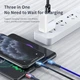 Шнур для зарядки телефону Awei CL-971 3в1 lightning, micro usb, type c (VS7006784) - изображение 6